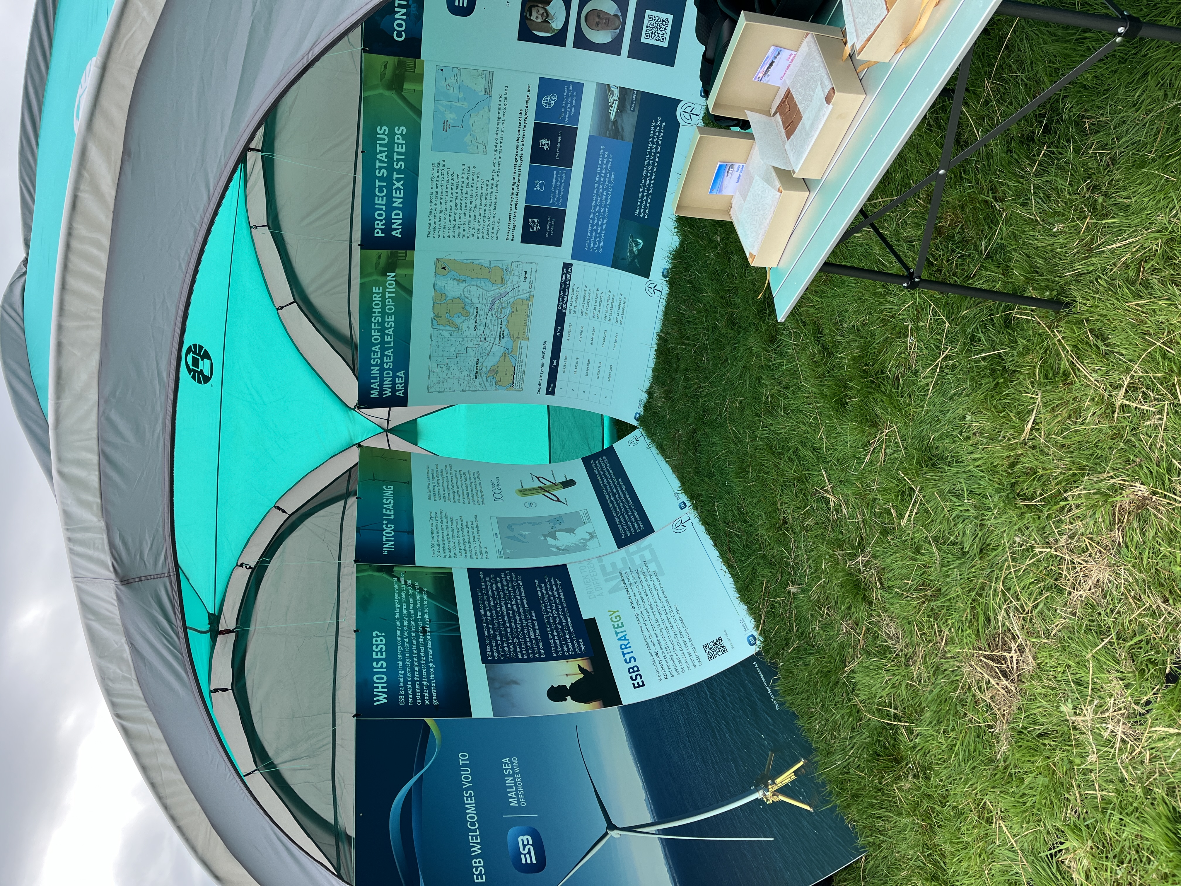 Malin Sea Wind attend the Islay, Jura and Colonsay Agricultural Show