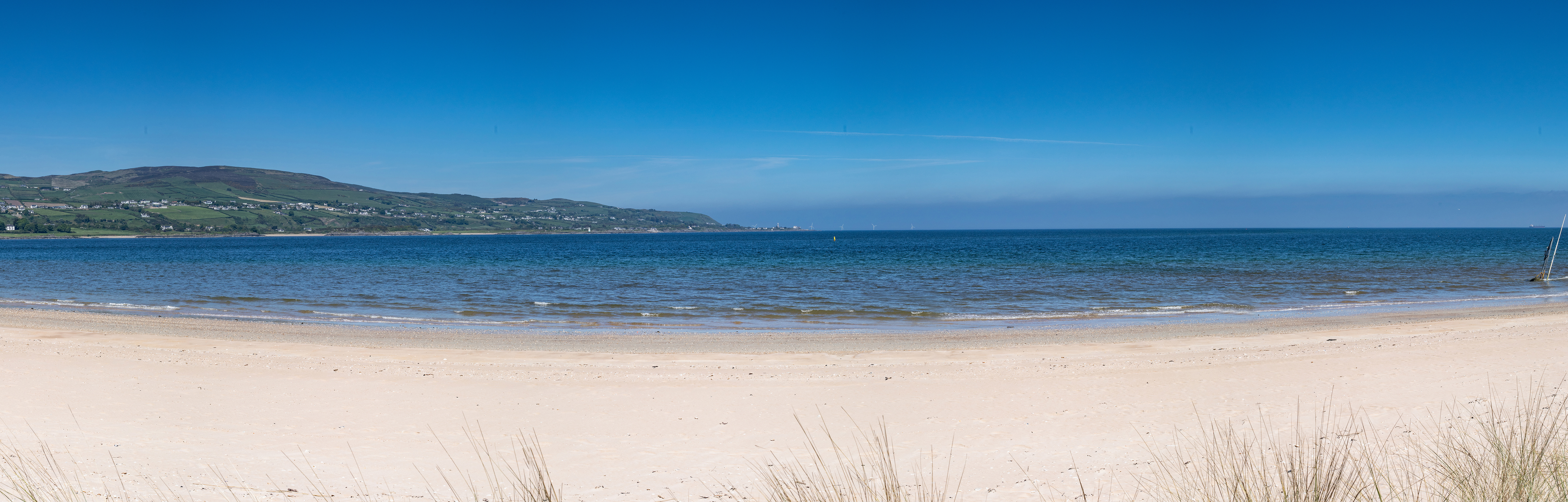 View of Malin Sea Offshore Windfarm from Magilligan Point