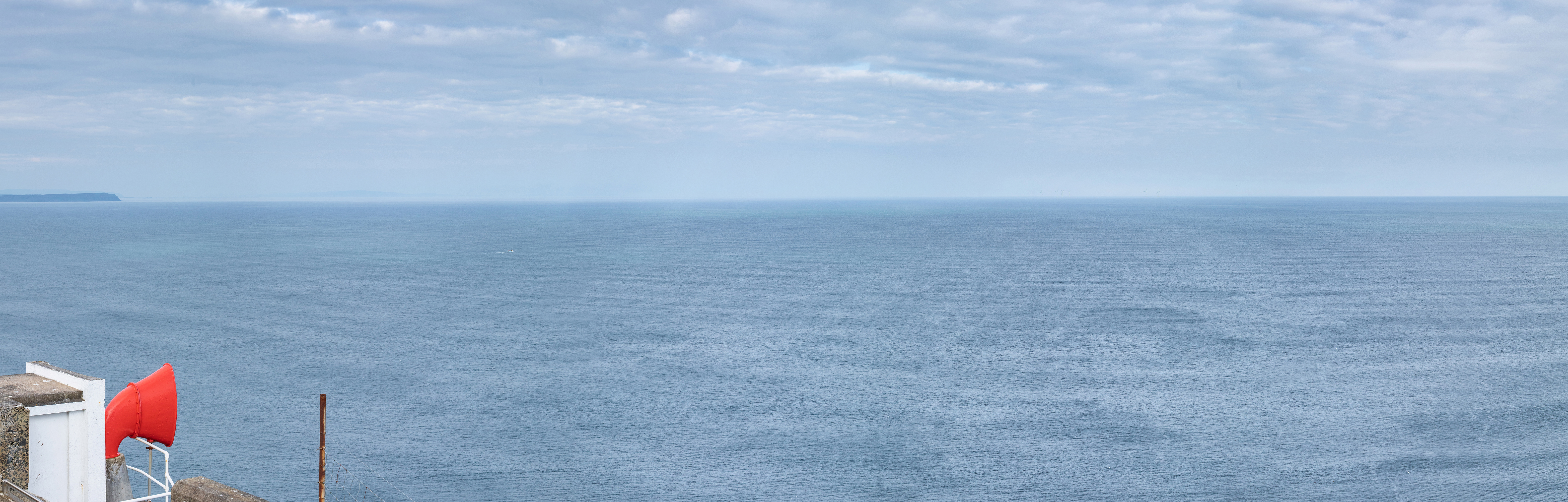 View of Malin Sea Offshore Windfarm from Rathlin Island